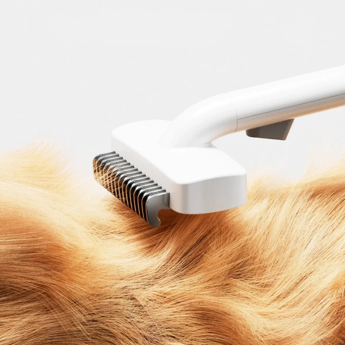 Stainless Steel Pet Comb With Rounded Knife Head For Pets