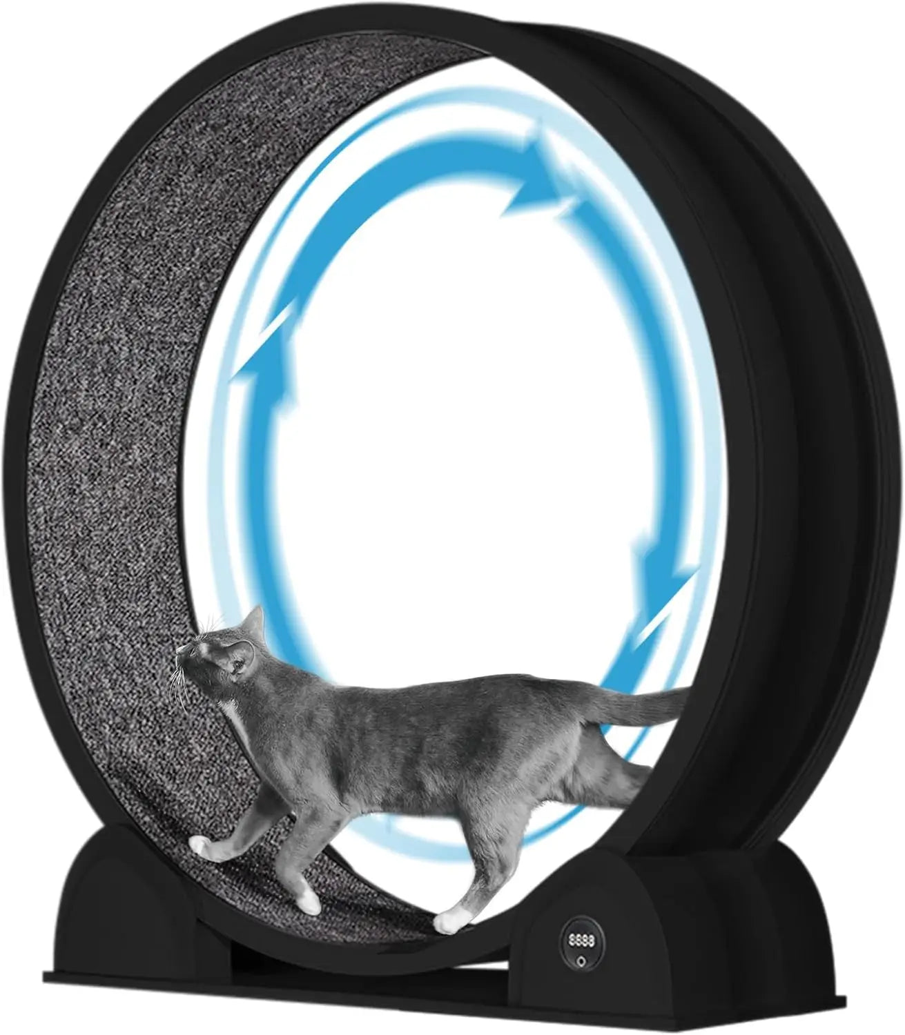 HiMISSCN Cat Exercise Wheel For Indoor Cats And Small Pets