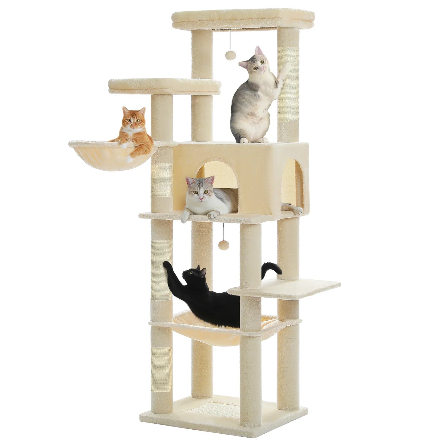 PAWZ Road Large Cat Tree For Indoor Cats