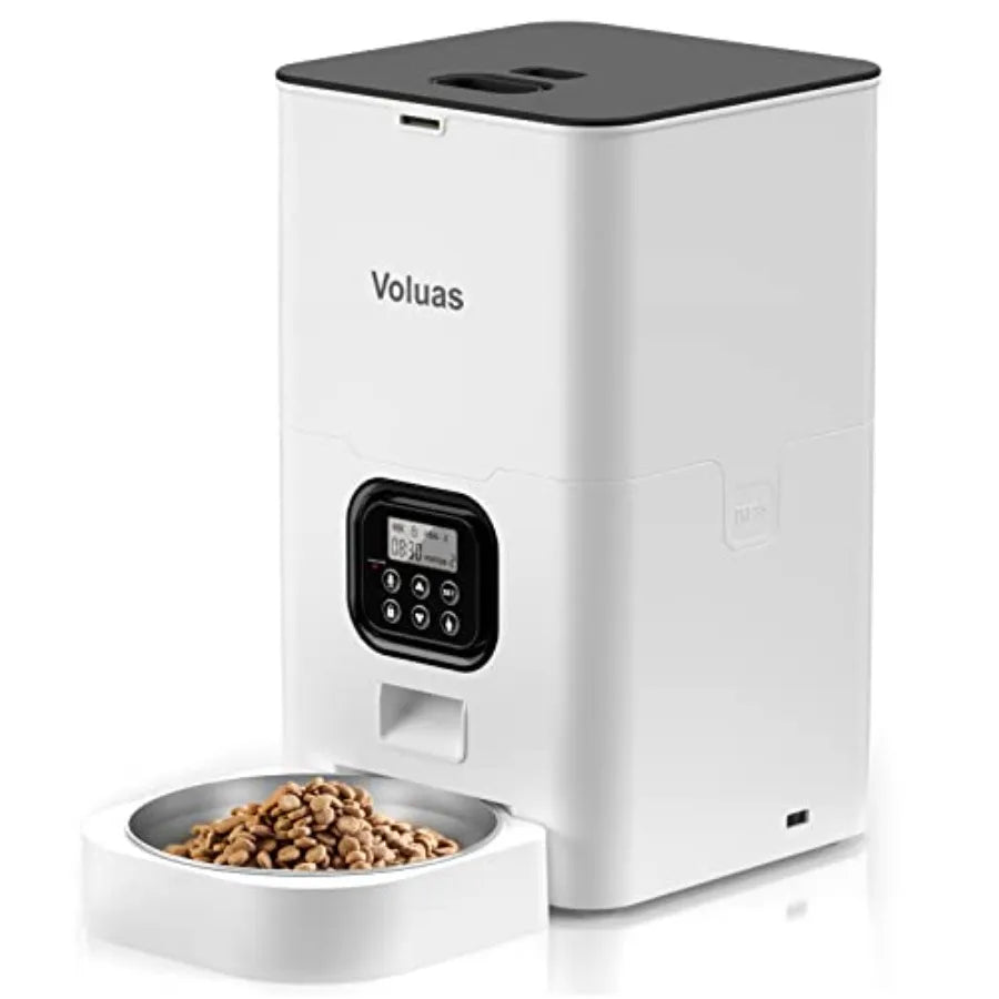 Automatic Cat Feeder With Timer And Portion Control
