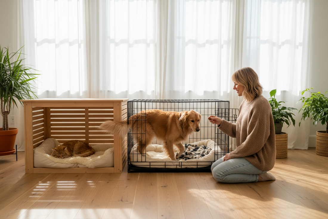 The Perfect Retreat for Pets: How Kennels and Crates Enhance Comfort and Security