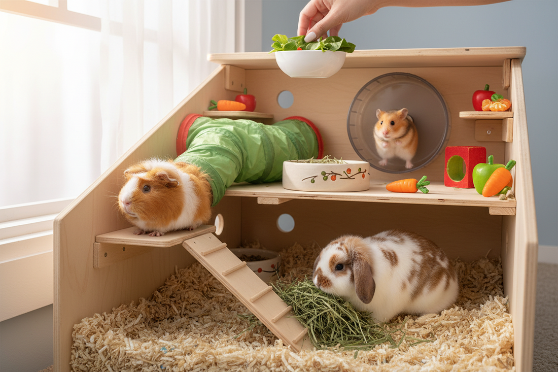 Designing the Perfect Habitat for Happy Small Pets