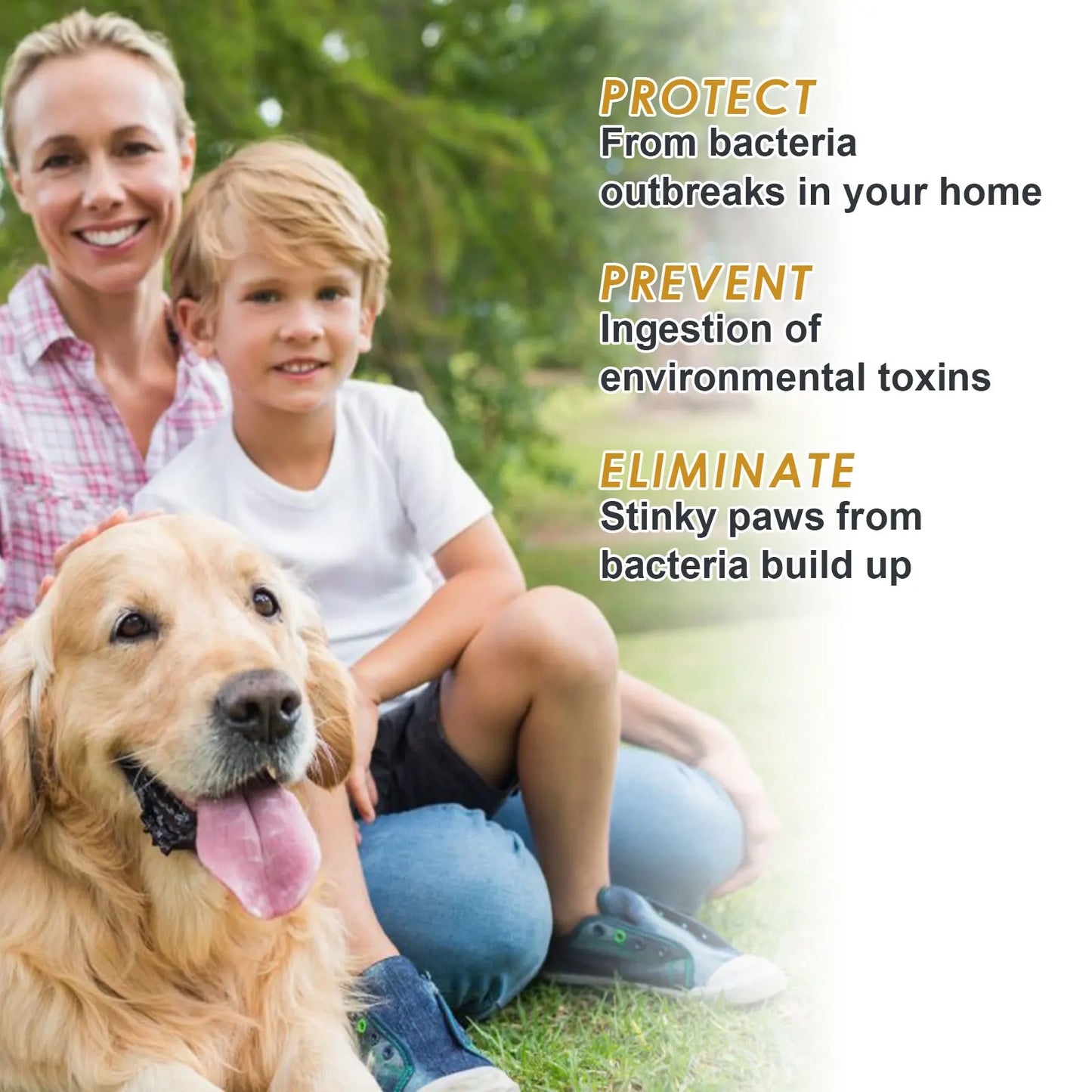 YEGBONG Waterless Pet Paw Cleaner No Rinse Nourishing Formula