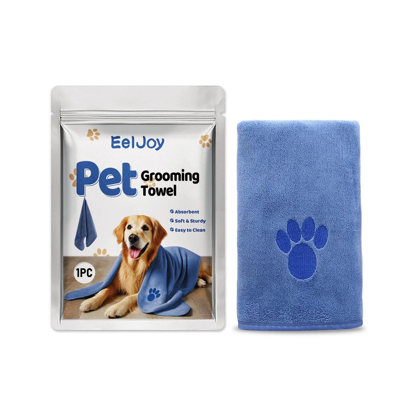 Pet Fast Drying Microfiber Towel Soft Durable Absorbent Lint Free