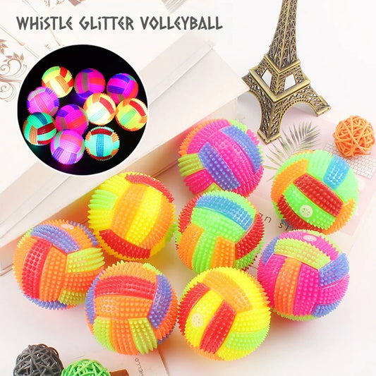 Glowing LED Ball Dog Toy for Puppies Chew and Play