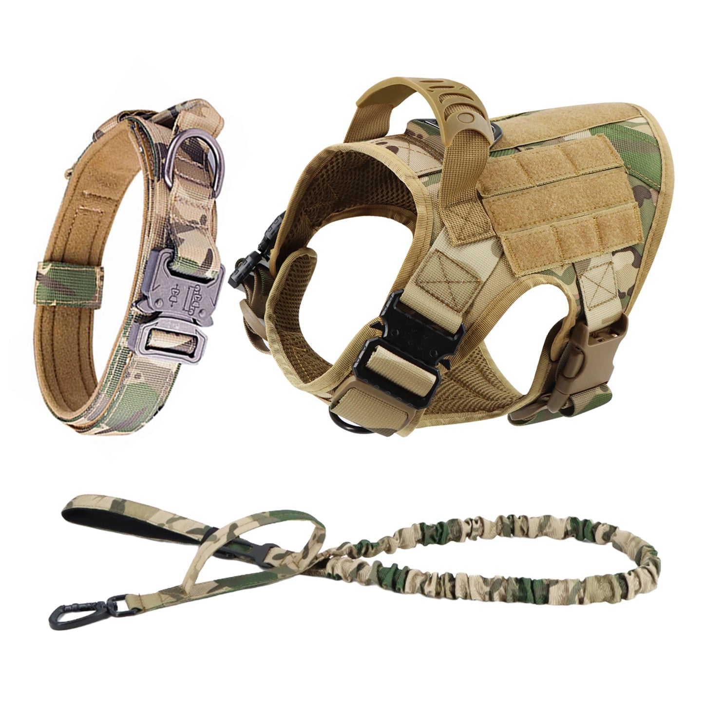 PETRAVEL Dog Harness And Leash Set Padded Vest For Training