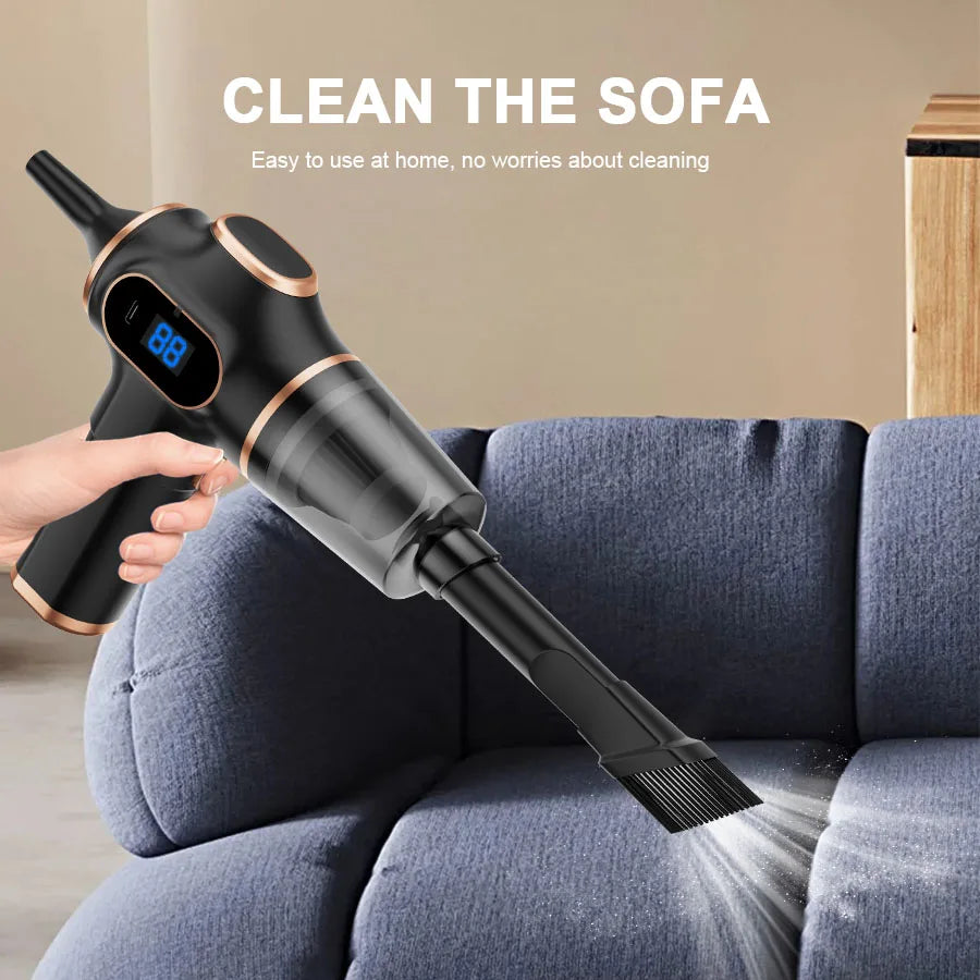 ABS Wireless Car Vacuum Cleaner Mini Handheld Auto And Home