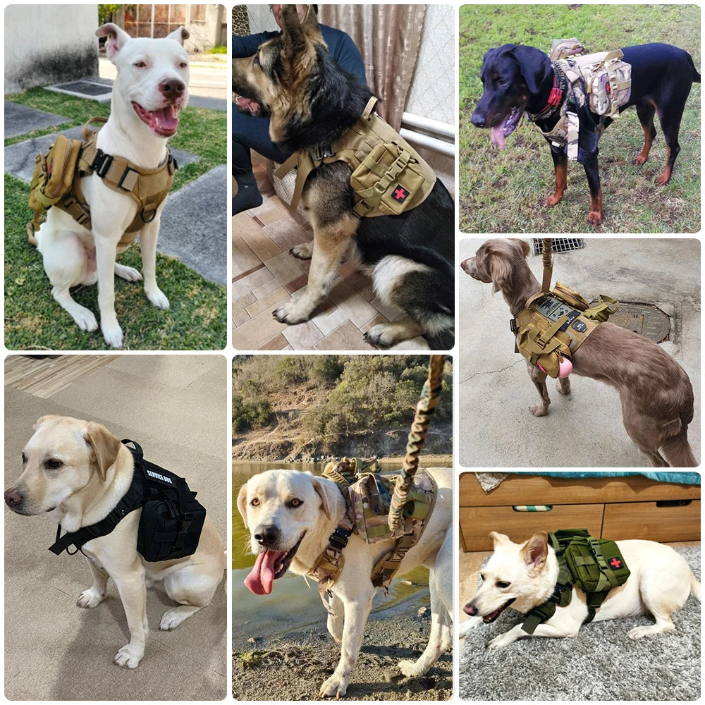 PETRAVEL CN Dog Harness for German Shepherd Malinois Training