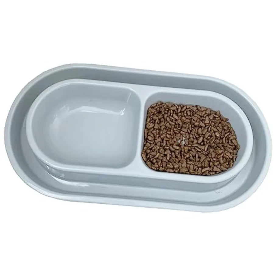 Cat Kitten Dog Puppy Feeder Pet Bowl Ants Away Quadrate