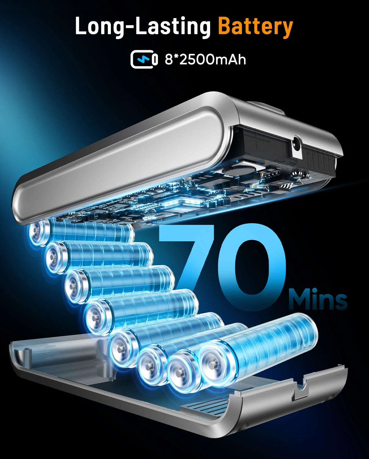 VAKERR X15 Pro Cordless Vacuum Cleaner 65KPa Suction Pet Hair And Carpet