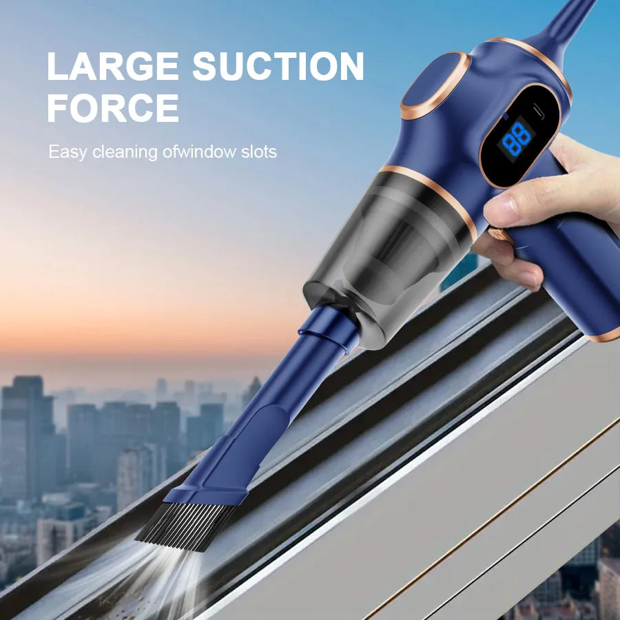 ABS Wireless Car Vacuum Cleaner Mini Handheld Auto And Home