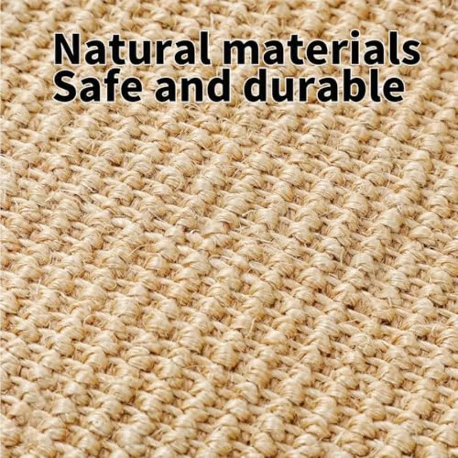 Sisal Bunny Scratch Pad For Rabbits Natural Grass Mat