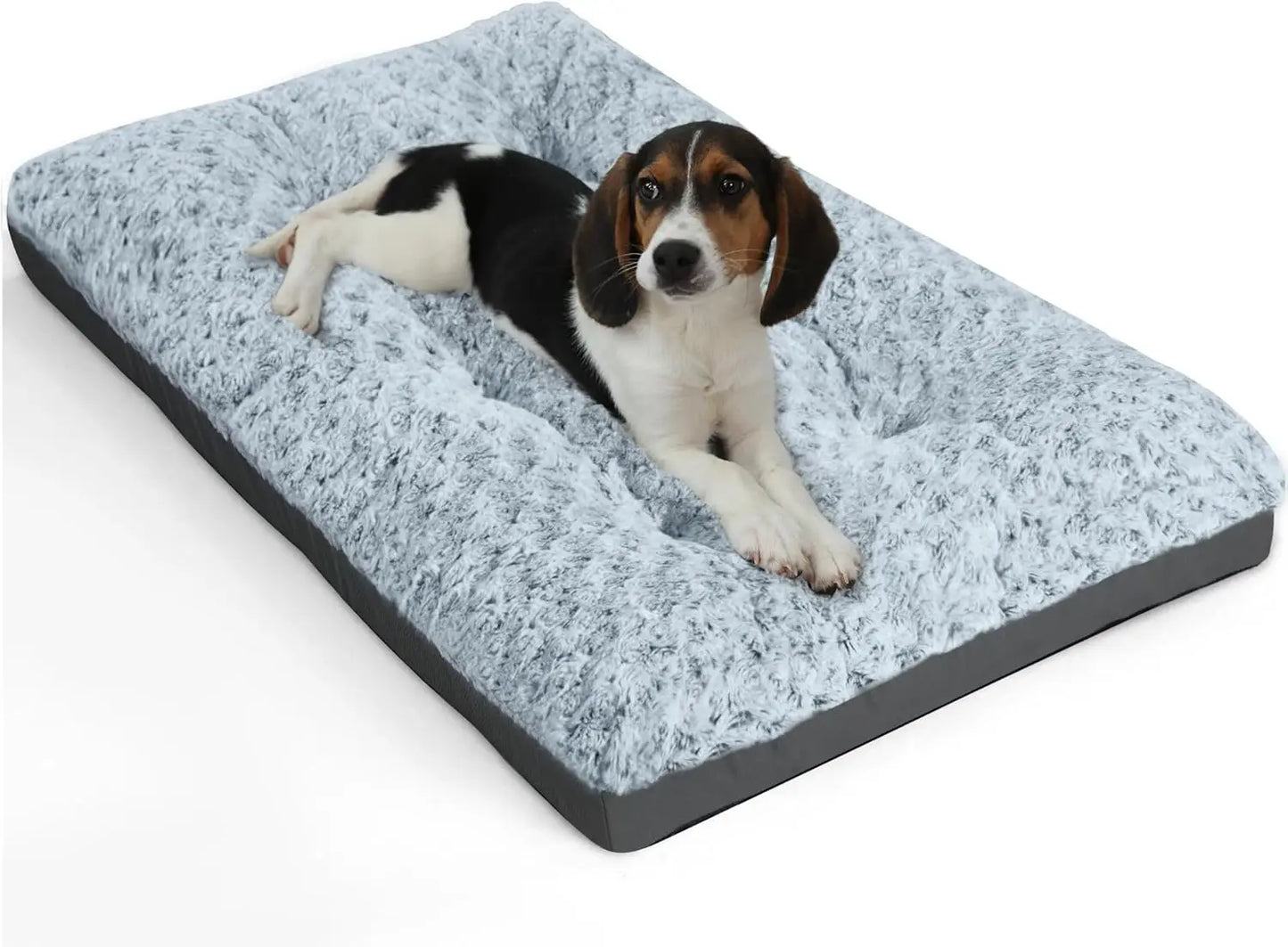 Washable Dog Crate Mat Anti Slip Waterproof Deluxe Bed For Dogs