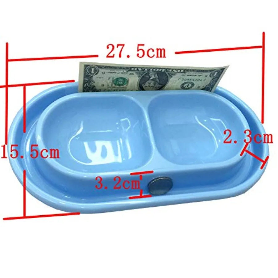 Cat Kitten Dog Puppy Feeder Pet Bowl Ants Away Quadrate