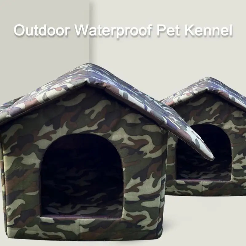 Outdoor Waterproof Winter Warm Cat And Dog House Shelter