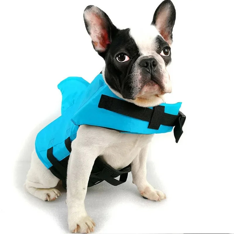 Dog Life Vest Adjustable Buoyant Safety Jacket For Dogs