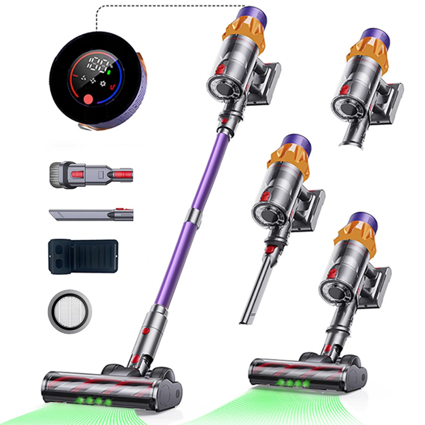 Blossom V18 Cordless Vacuum Cleaner 550W Brushless Motor