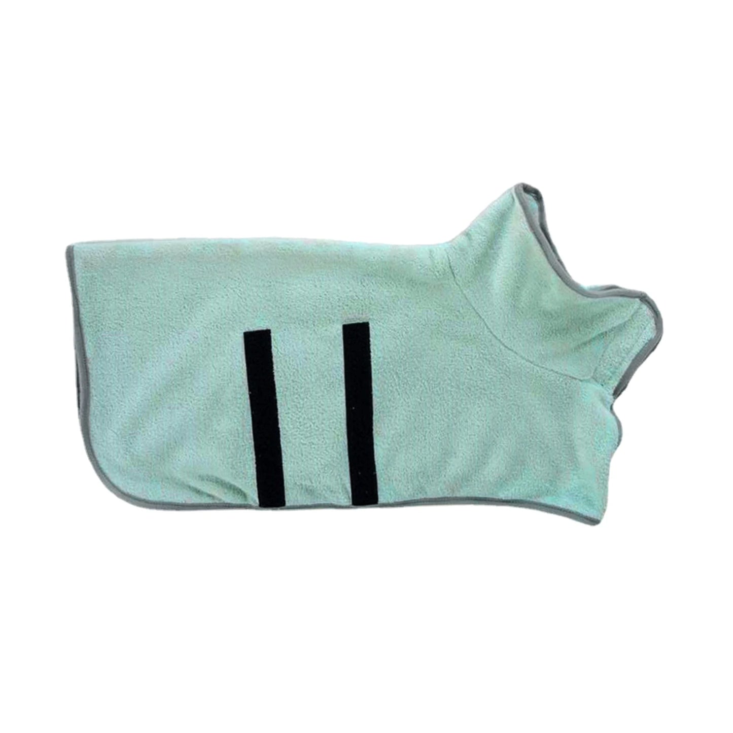 Microfiber Quick-Dry Pet Bathrobe for All-Size Dogs and Cats