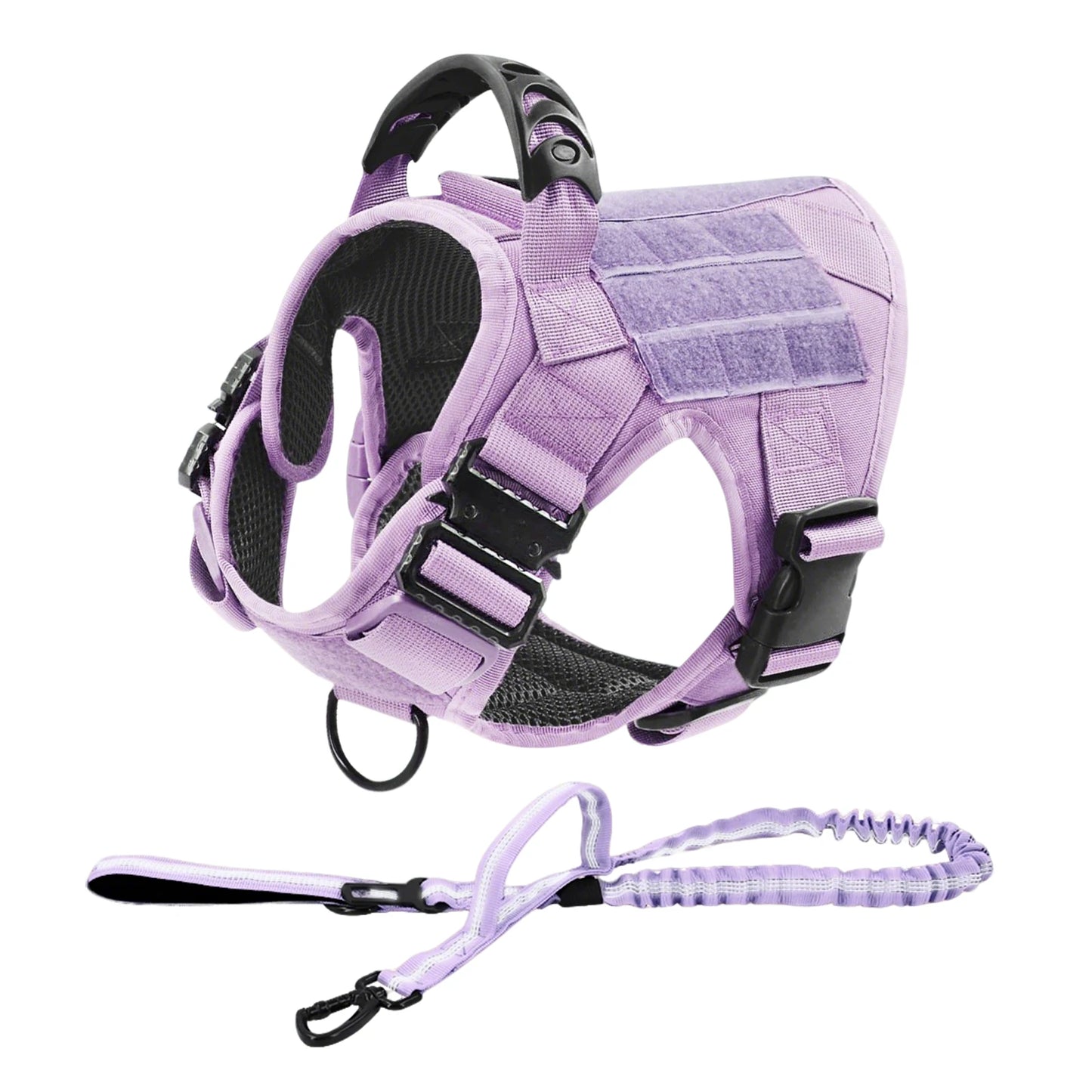 PETRAVEL Military Camouflage Dog Harness For Large And Medium Dogs