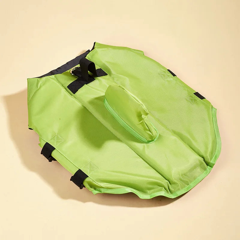 Dog Life Vest Adjustable Buoyant Safety Jacket For Dogs
