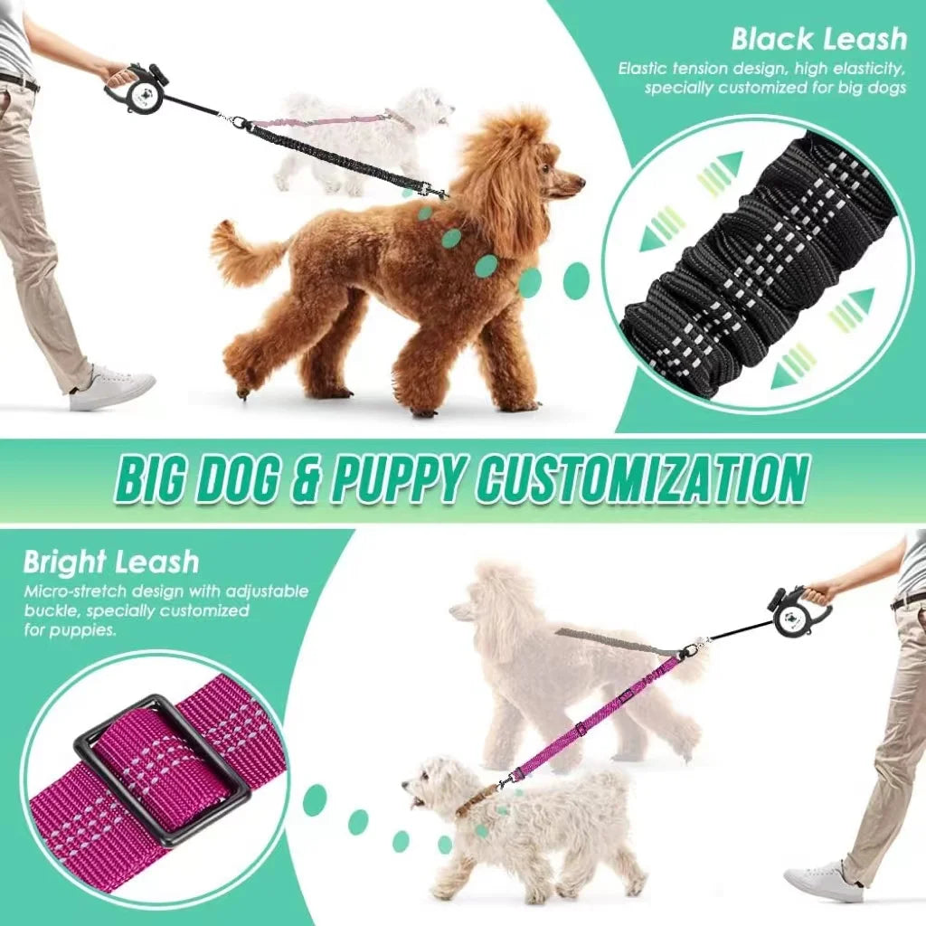 Double Dog Leash Attachment for Training