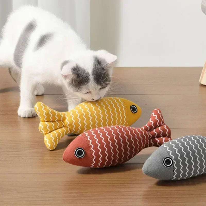 Catnip Plush Thumb Toy For Cats Chew And Scratch Toy