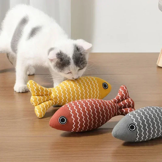Catnip Plush Thumb Toy For Cats Chew And Scratch Toy