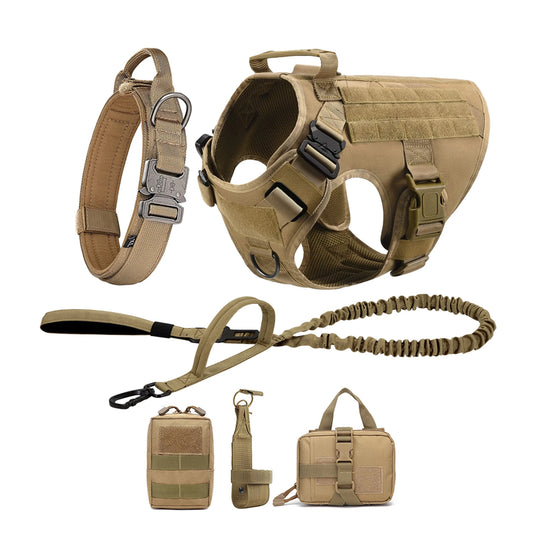 PETRAVEL Dog Harness And Leash Set Padded Vest For Training