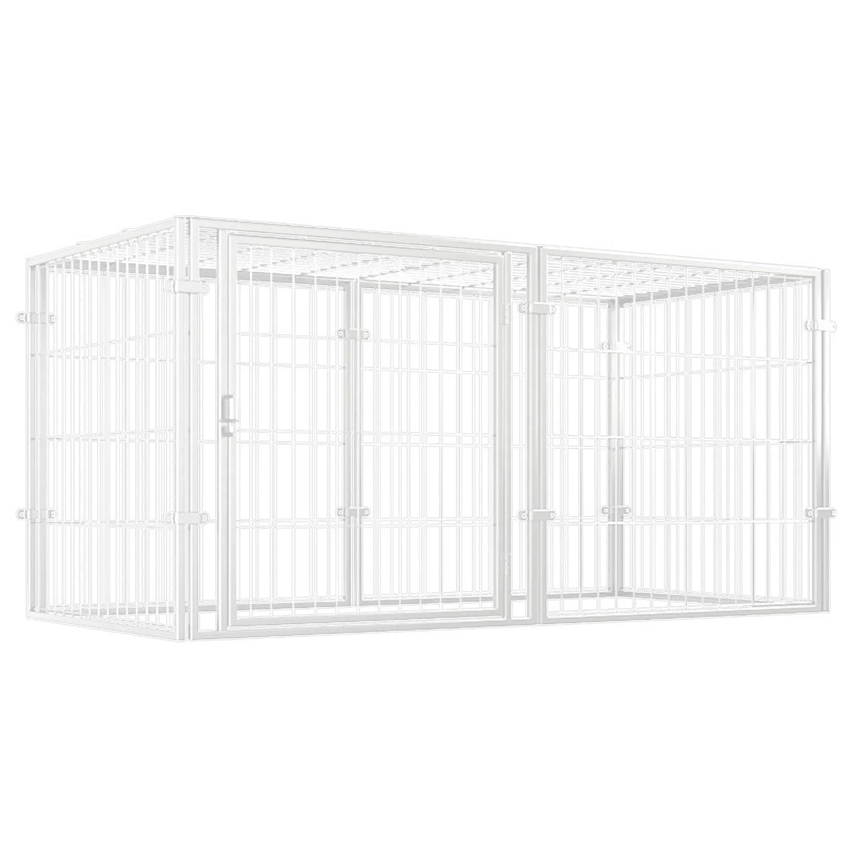 Professional Heavy Duty Wire Dog Crate Kennel With Door