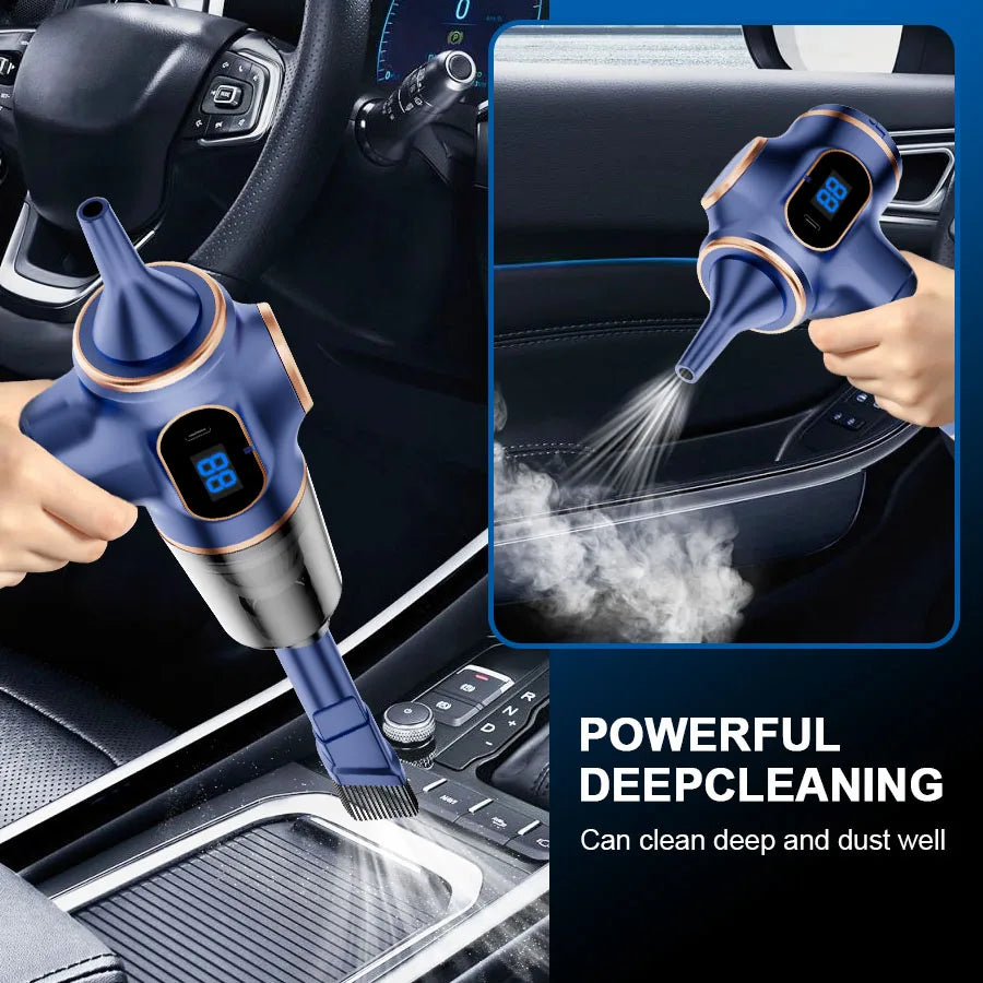 ABS Wireless Car Vacuum Cleaner Mini Handheld Auto And Home