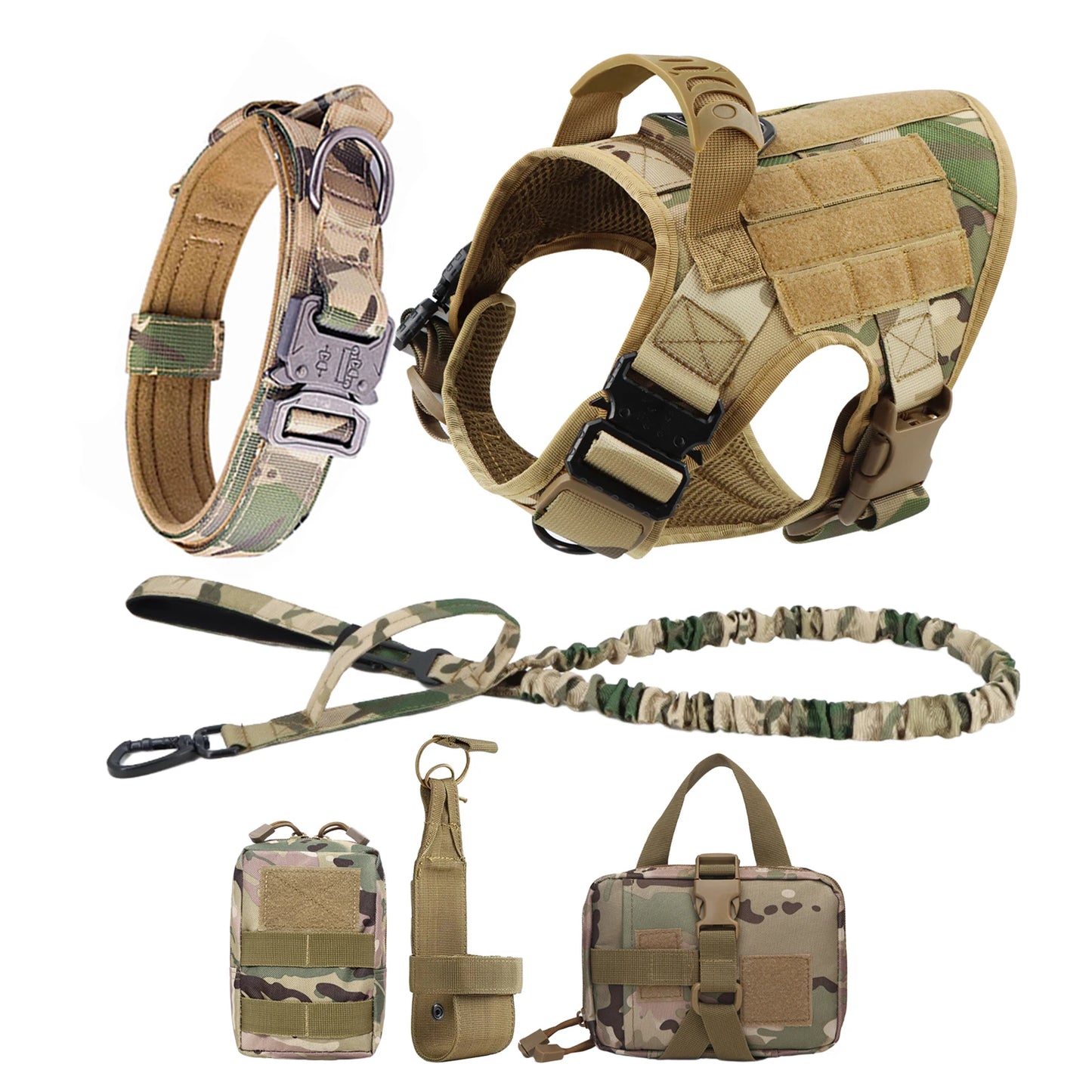 PETRAVEL Dog Harness And Leash Set Padded Vest For Training