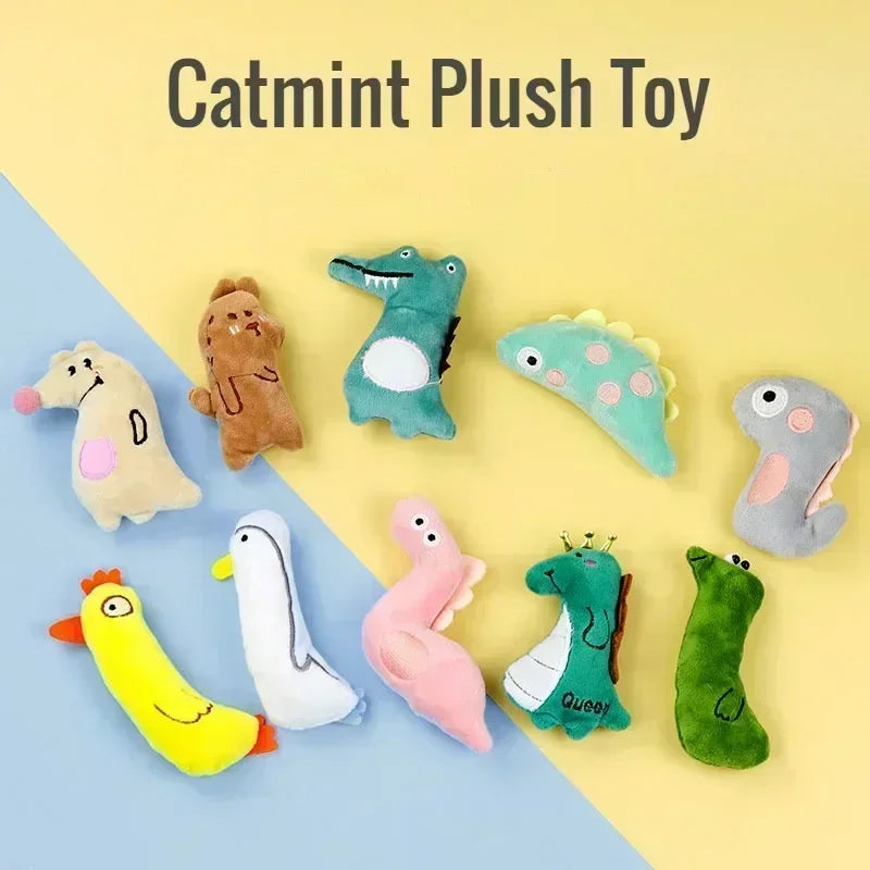 Catnip Plush Thumb Toy For Cats Chew And Scratch Toy