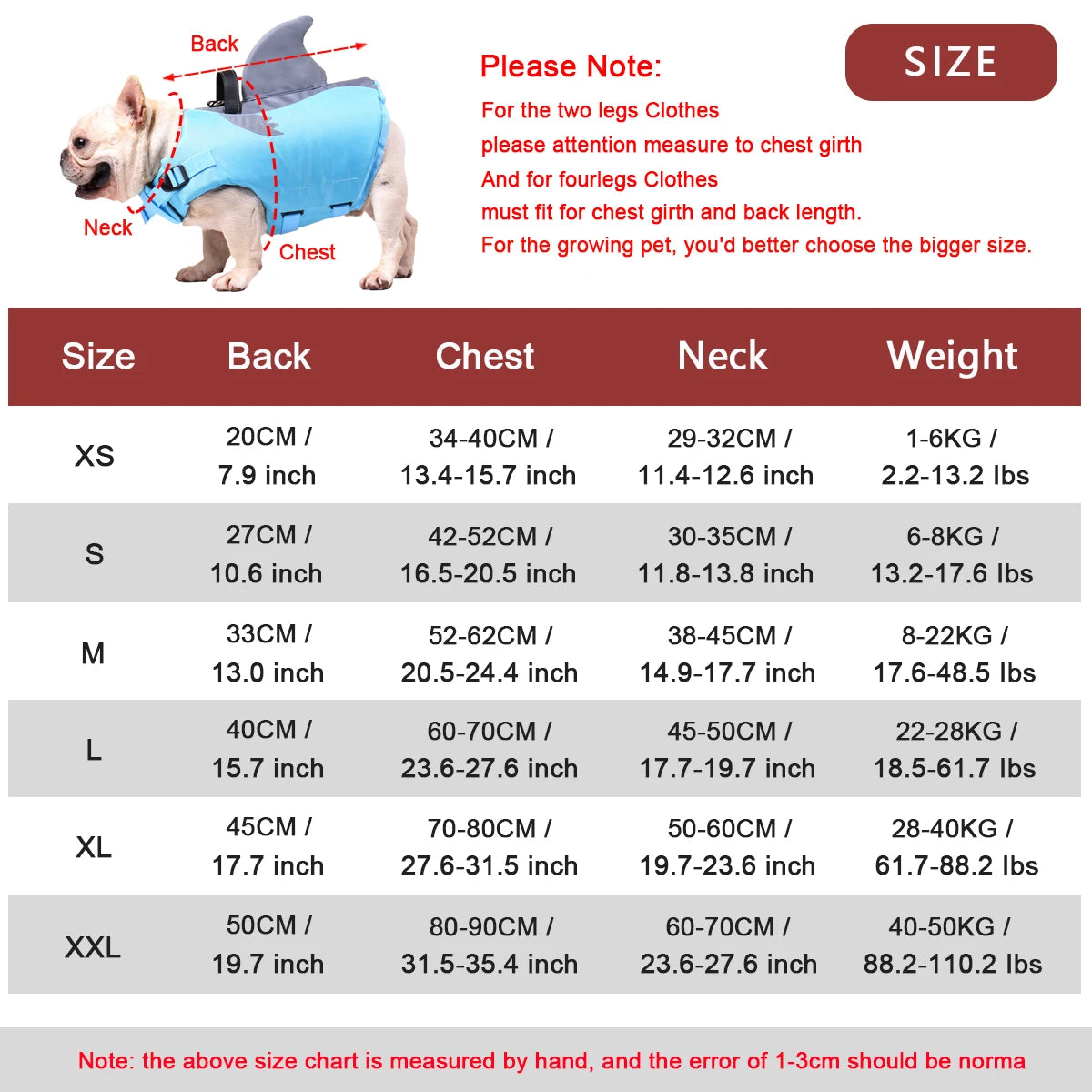 WANGUPET Reflective Dog Life Jacket With Rescue Handle