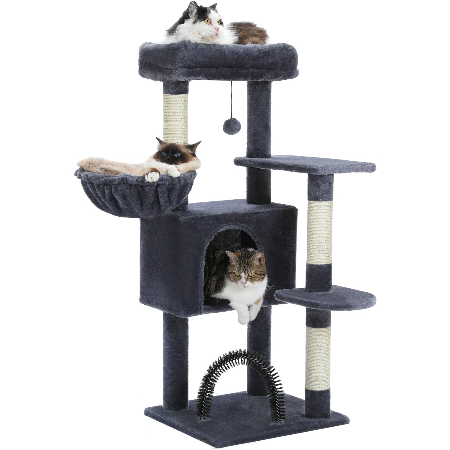 PAWZ Road Cat Tree With Toy Perch And Scratching Posts