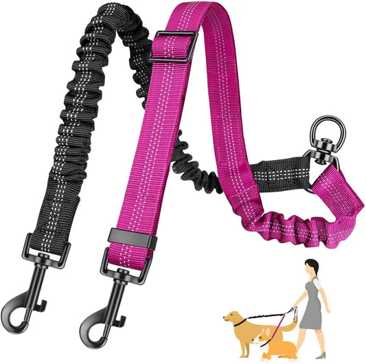 Double Dog Leash Attachment for Training