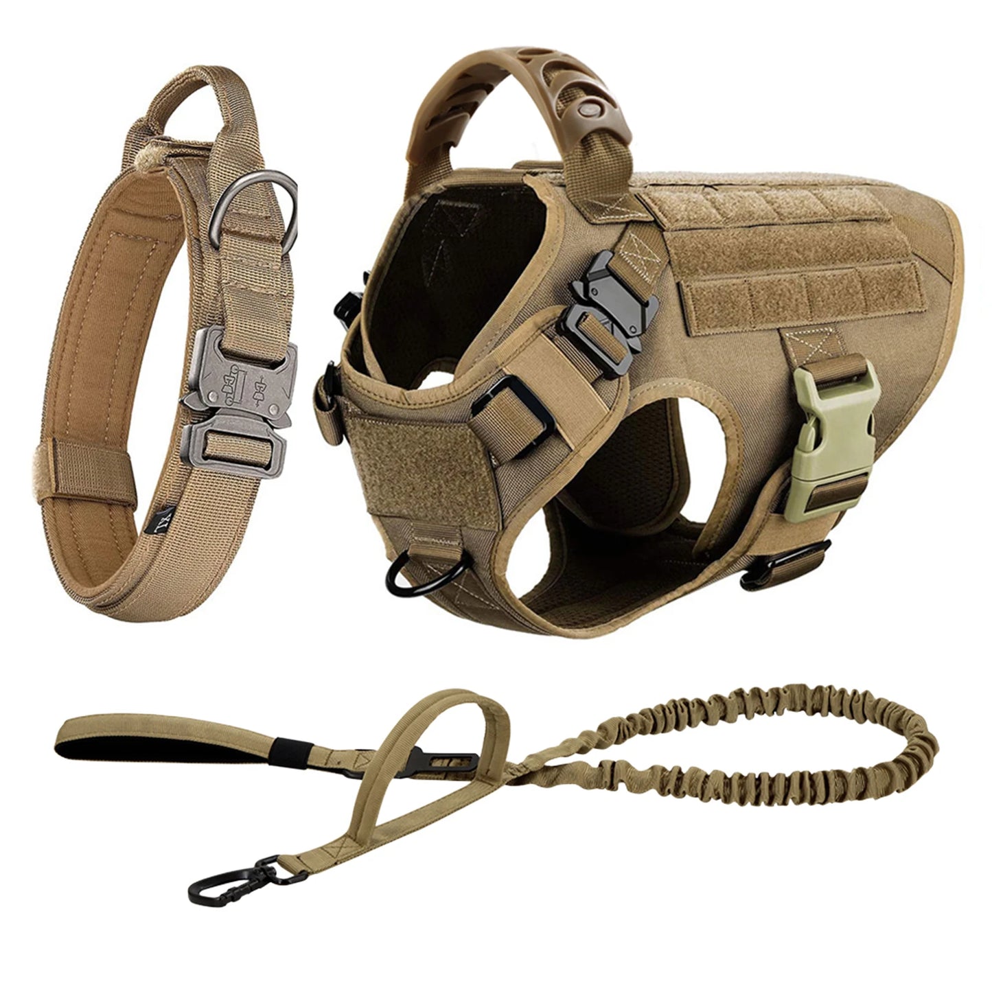 PETRAVEL Dog Harness And Leash Set Padded Vest For Training