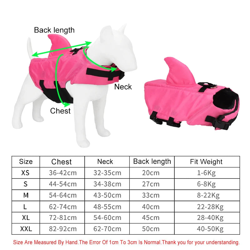 Dog Life Vest Swimwear Puppy Jacket For Dogs Waterproof Comfort