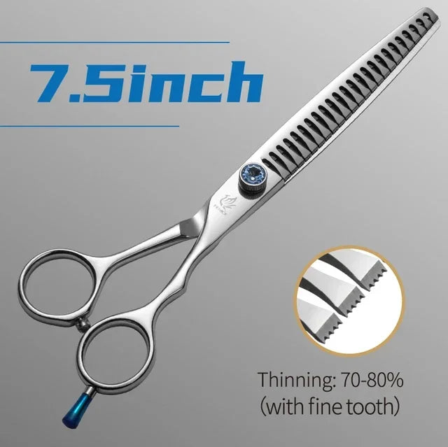 Professional Dog Grooming Scissors Thinning Shears 80 Percent Rate