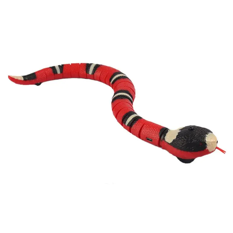 NONECN Smart Sensing Snake Interactive Cat Toy USB Charging