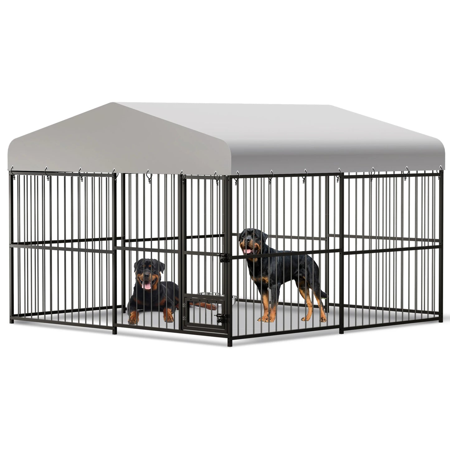TWISTER.CK Heavy Duty Outdoor Dog Kennel Walk In Playpen