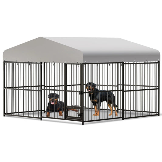 TWISTER.CK Heavy Duty Outdoor Dog Kennel Walk In Playpen