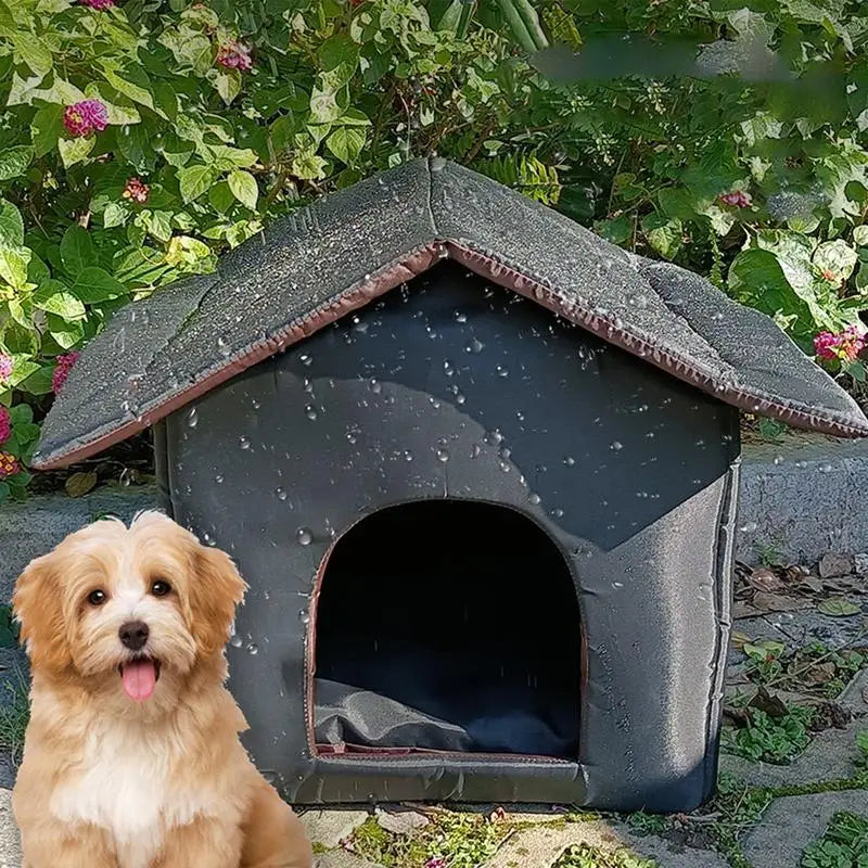 Outdoor Waterproof Winter Warm Cat And Dog House Shelter