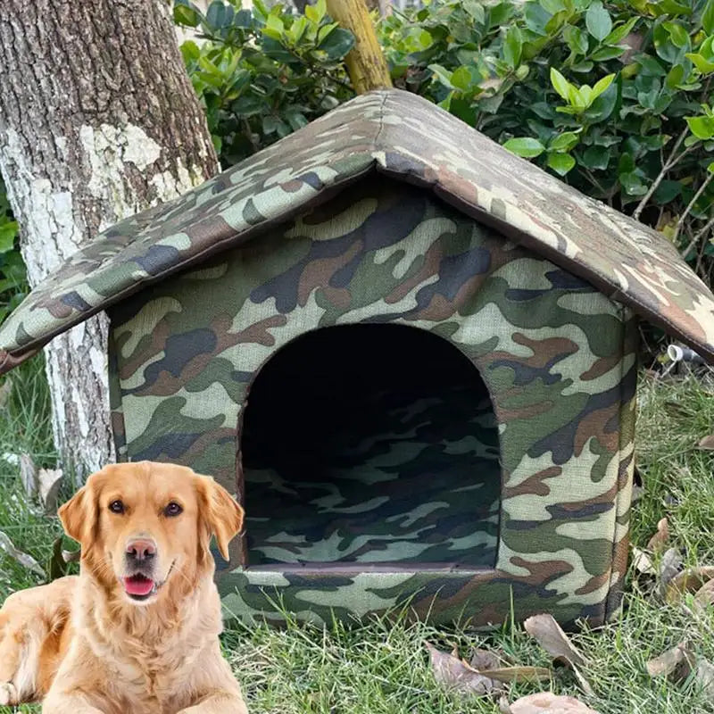 Outdoor Waterproof Winter Warm Cat And Dog House Shelter