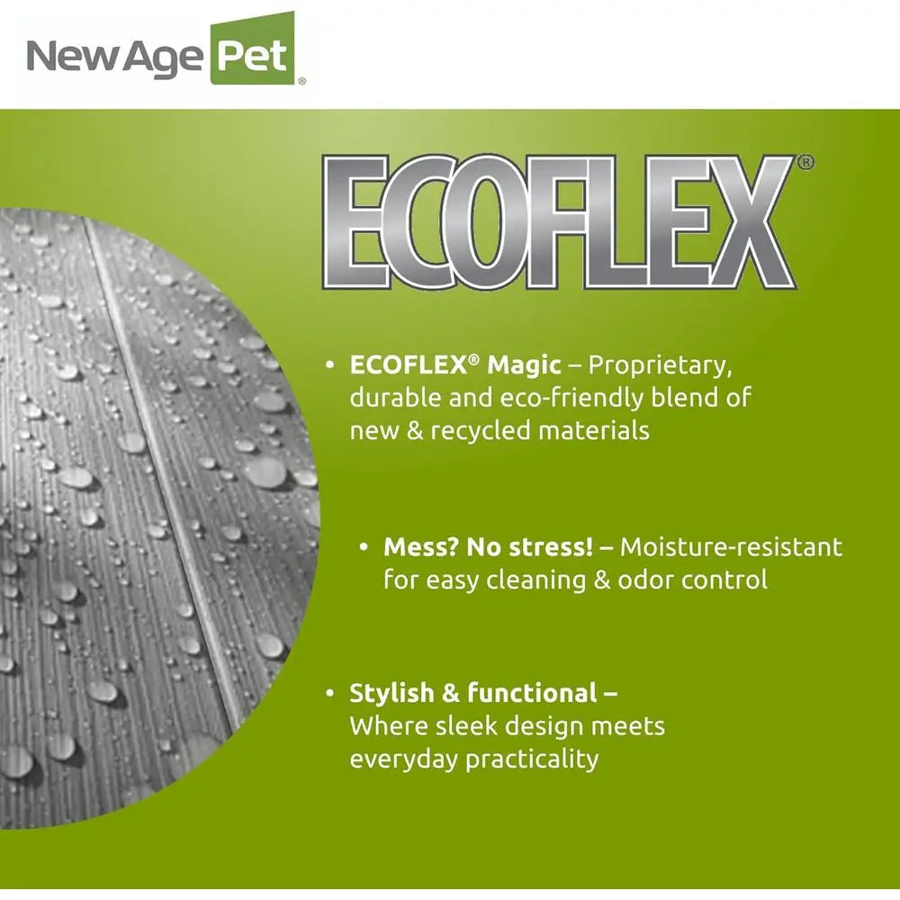 EcoFlex Reptile Habitat Mojave Lounge With Sliding Glass Doors