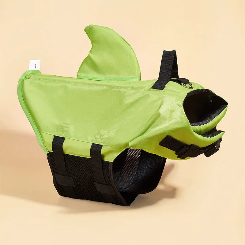 Dog Life Vest Adjustable Buoyant Safety Jacket For Dogs