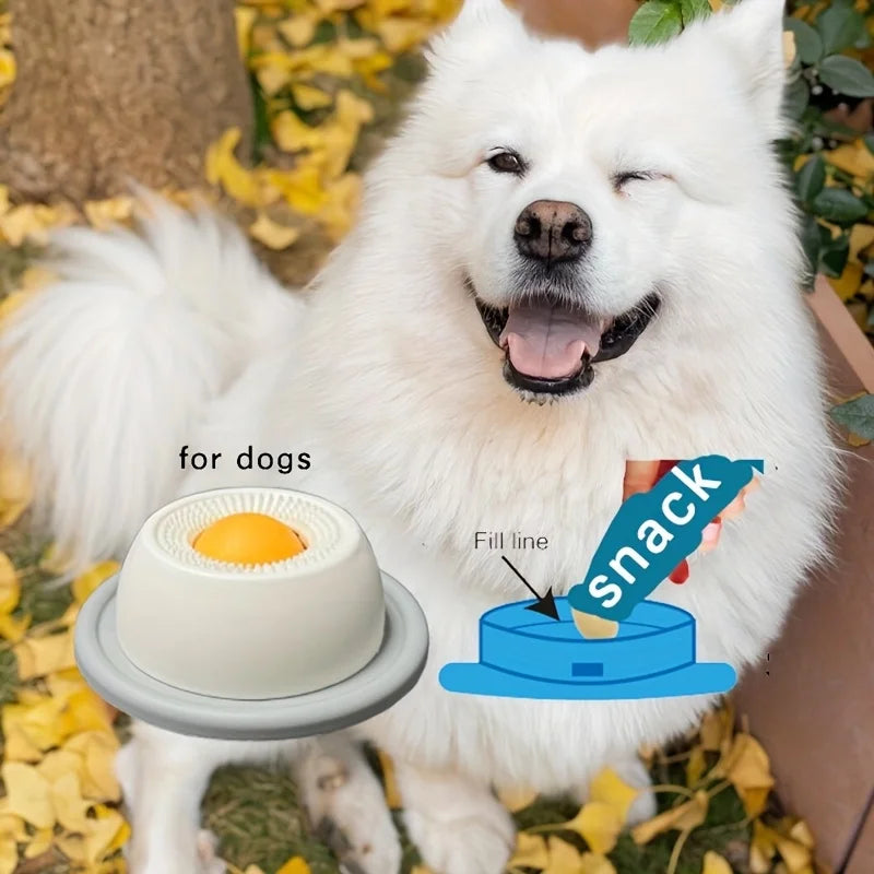 Pet Lick Mat Yogurt Licking Plate Slow Feeder Interactive
