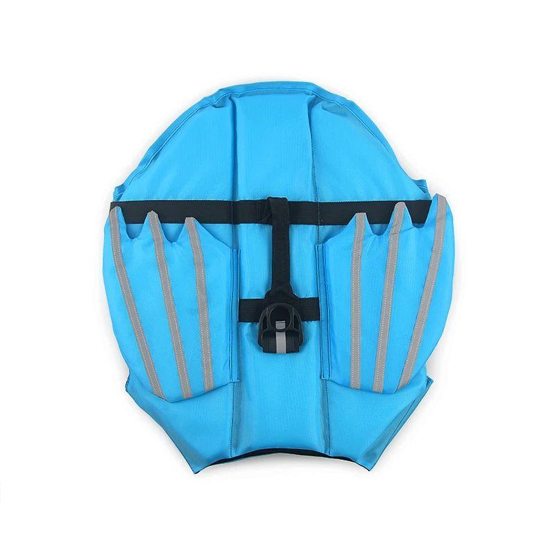Dog Summer Life Jacket Vest With Reflective Wing Swimwear