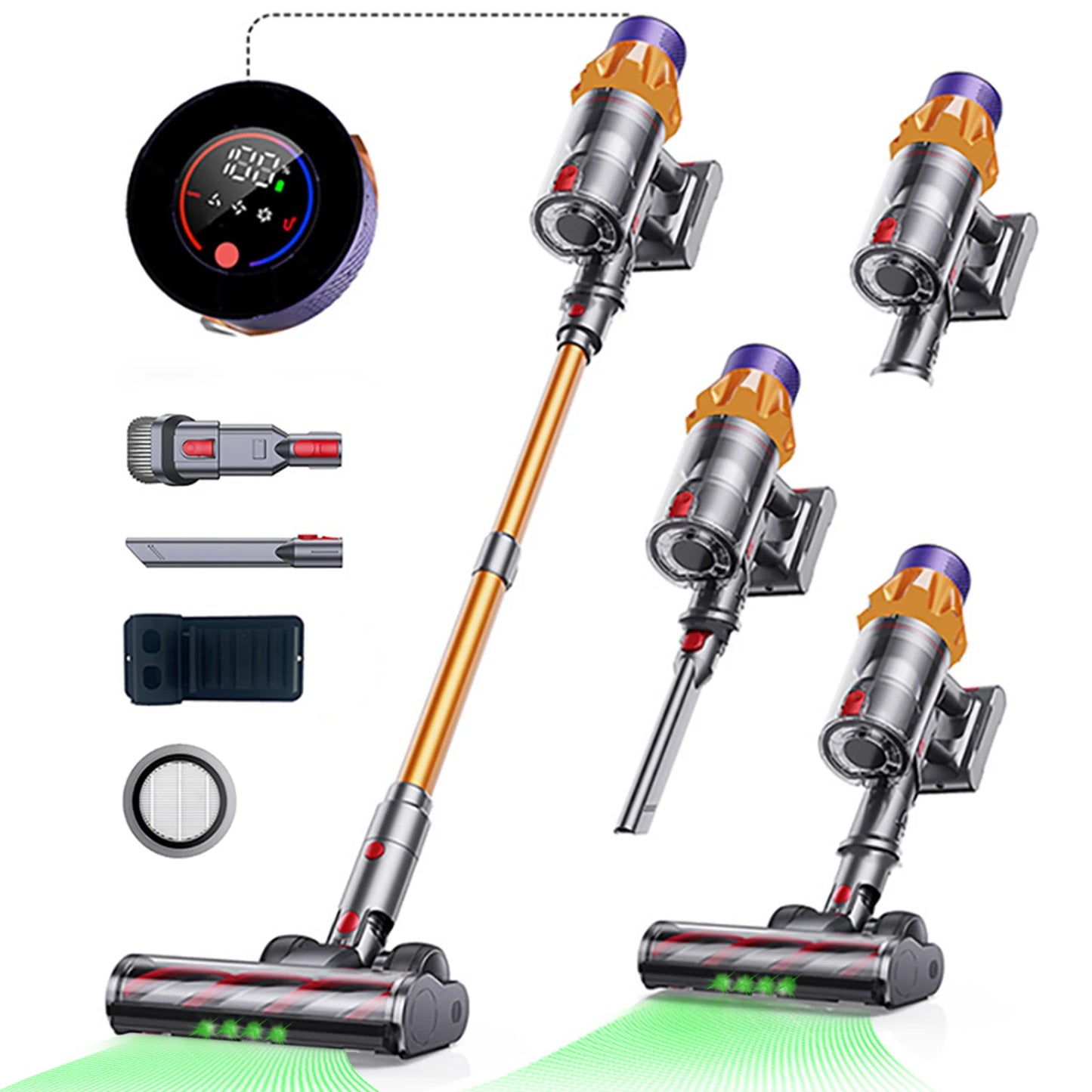 Blossom V18 Cordless Vacuum Cleaner 550W Brushless Motor