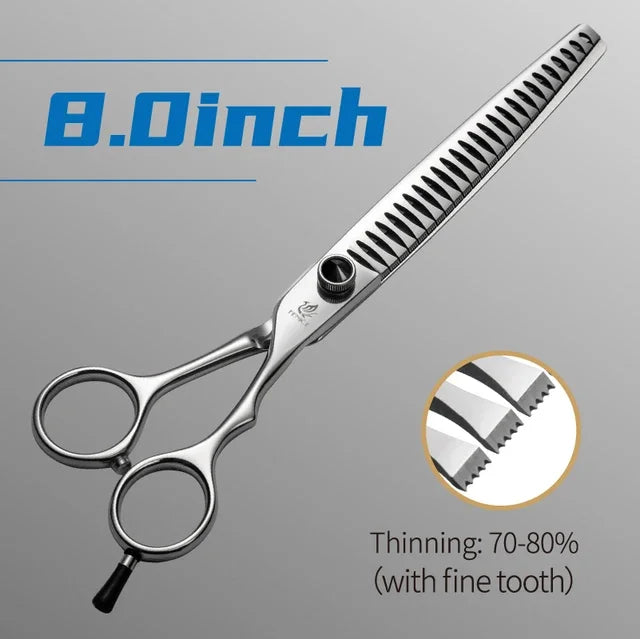 Professional Dog Grooming Scissors Thinning Shears 80 Percent Rate