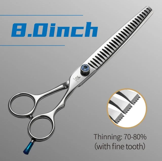 Professional Dog Grooming Scissors Thinning Shears 80 Percent Rate